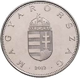 10 forintos József Attila érme